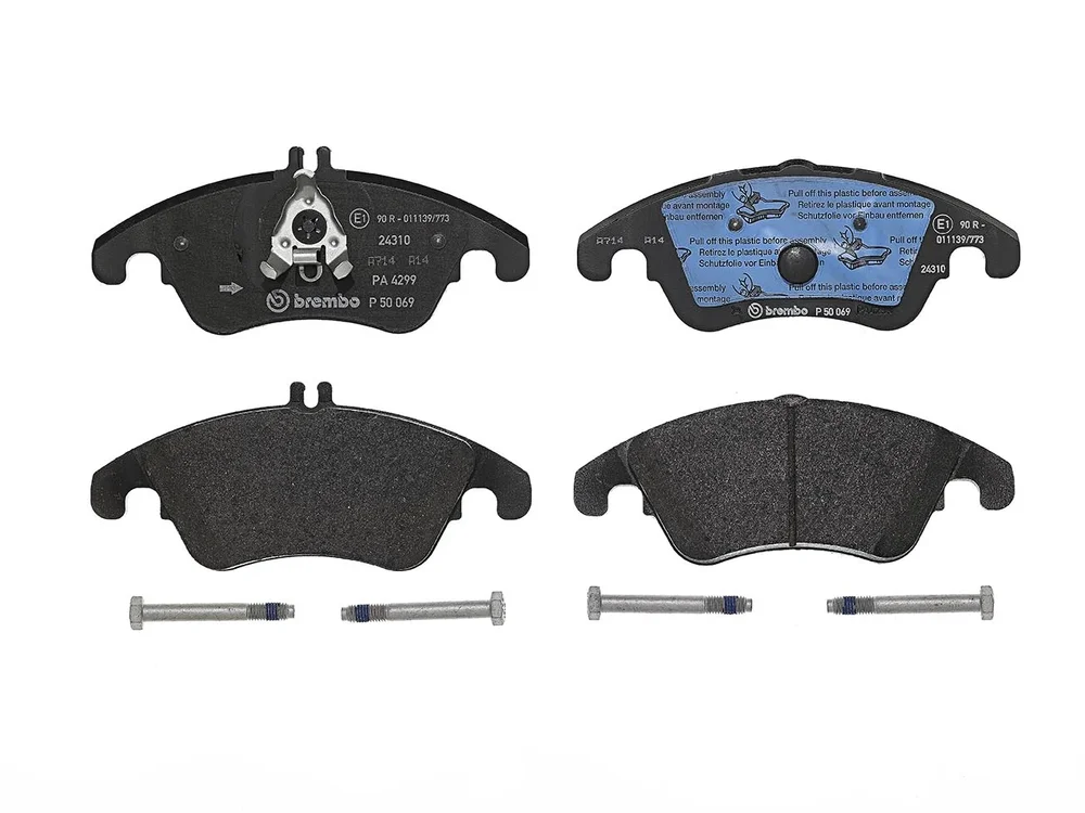 Sada brzdových destiček, kotoučová brzda BREMBO P50069