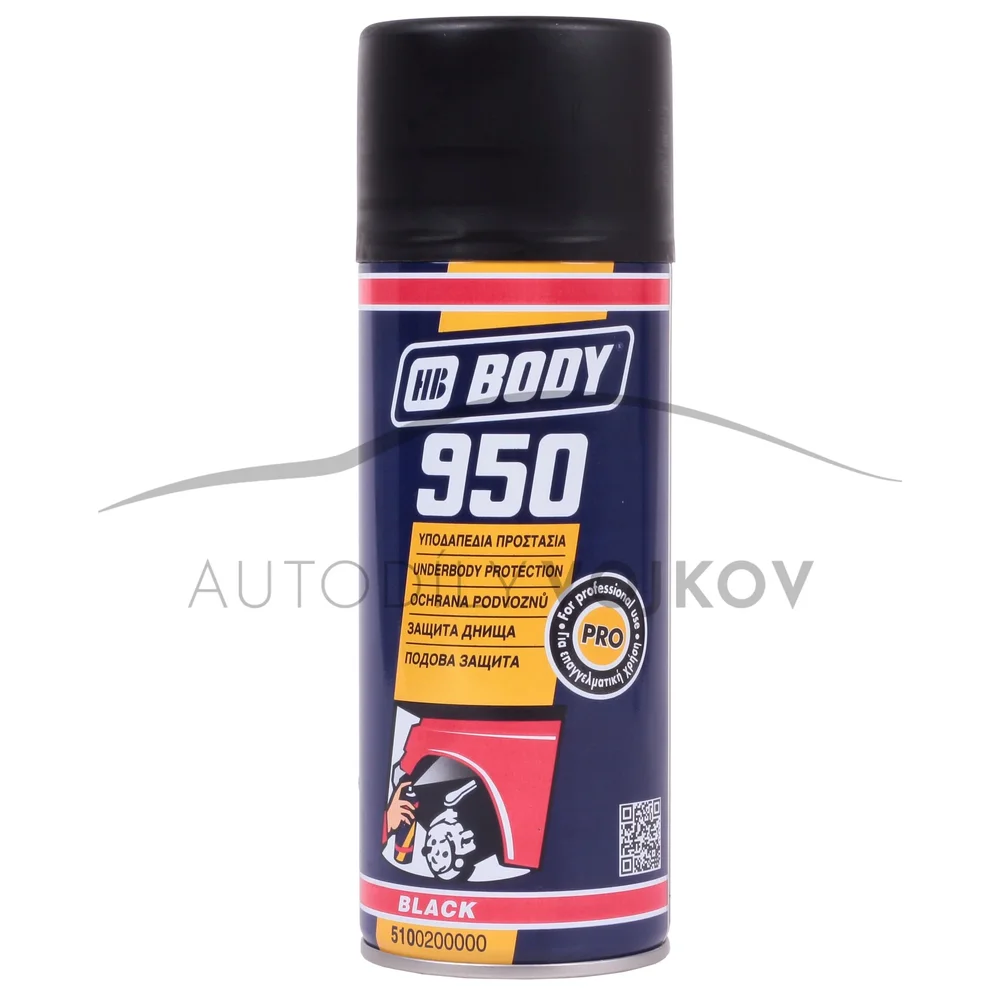 Body 950 – sprej černý přelak 400 ml v:15625 Body 950 – sprej černý přelak 400 ml v:15625