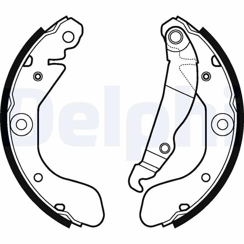 Sada brzdových čelistí DELPHI LS2114 – OE 95017074