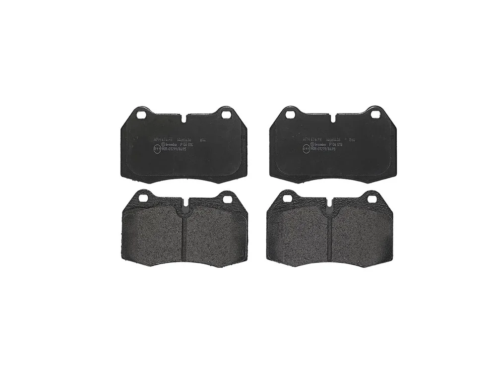 Sada brzdových destiček, kotoučová brzda BREMBO P06018