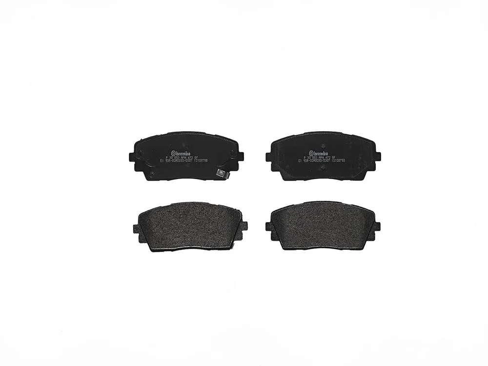 Sada brzdových destiček, kotoučová brzda BREMBO P30053