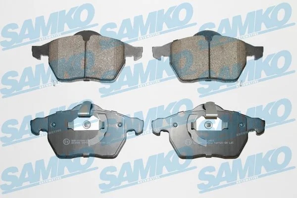 Sada brzdových destiček, kotoučová brzda SAMKO 5SP812
