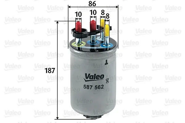 Palivový filtr VALEO 587562