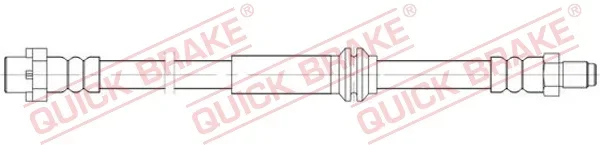 Brzdová hadice QUICK BRAKE 32.130 – OE 34302283033