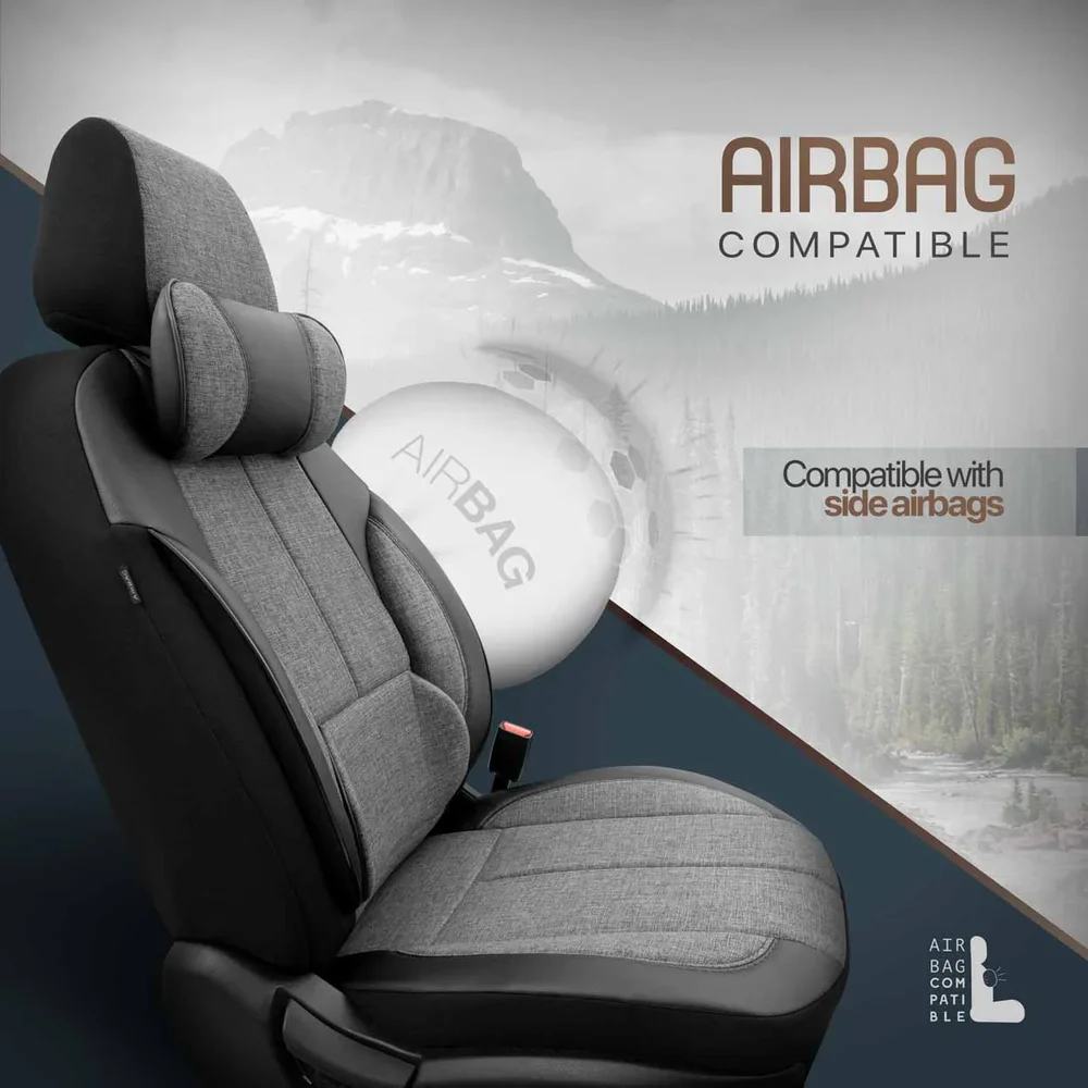 Sada autopotahů OTOM VOYAGER 102 SMOKED 3-ZIP OT86759 - Obrázek 3