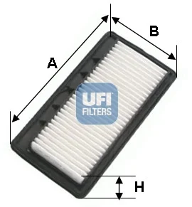 Vzduchový filtr UFI 30.538.00 – OE 28113-0X200