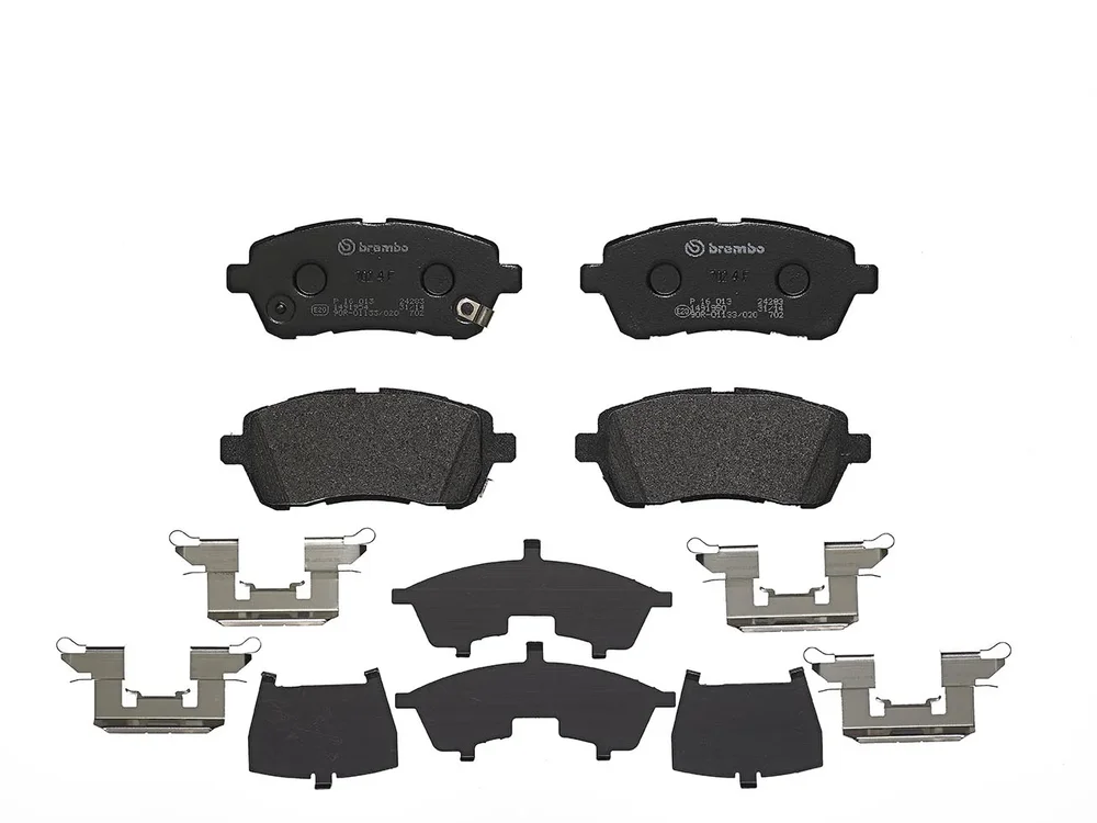 Sada brzdových destiček, kotoučová brzda BREMBO P16013