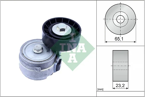 Napínací rameno, žebrovaný klínový řemen Schaeffler INA 534070610