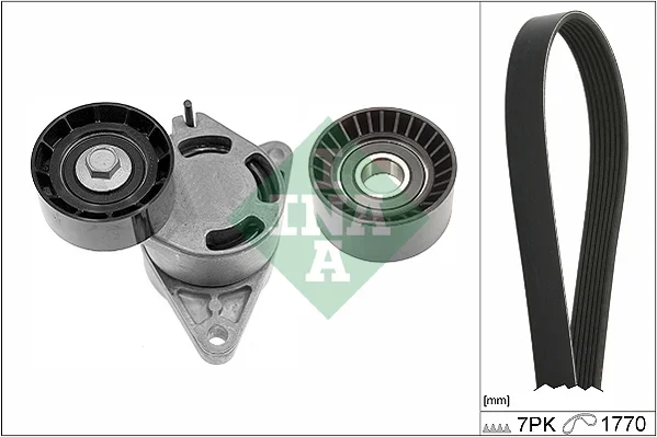 Sada zebrovanych klinovych remenu Schaeffler INA 529013610