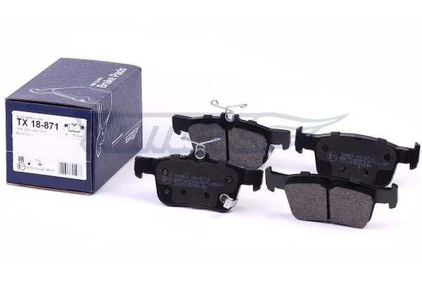Sada brzdových destiček, kotoučová brzda Tomex Brakes TX18-871