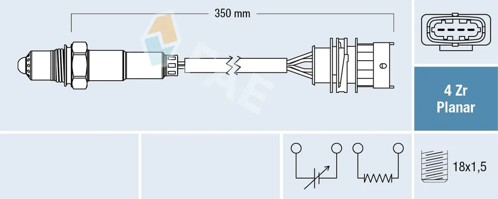 Lambda sonda FAE 77498