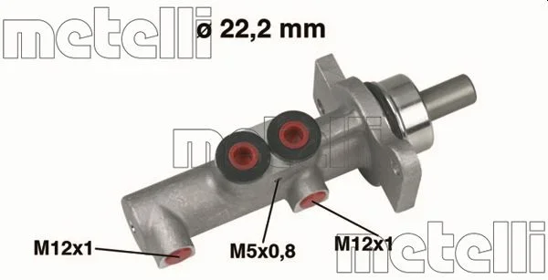 Hlavní brzdový válec METELLI 05-0423 – OE 4601.L8