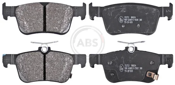 Sada brzdových destiček, kotoučová brzda A.B.S. 35253