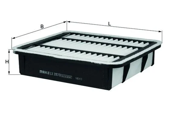 Vzduchový filtr MAHLE LX2873 – OE 1780146080