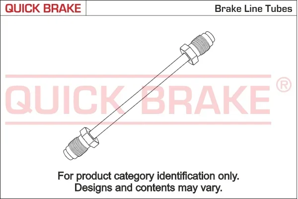 Brzdové potrubí QUICK BRAKE CN-0980A-TX Brzdové potrubí QUICK BRAKE CN-0980A-TX