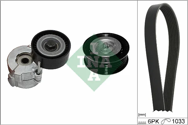 Sada žebrovaných klínových řemenů Schaeffler INA 529041810