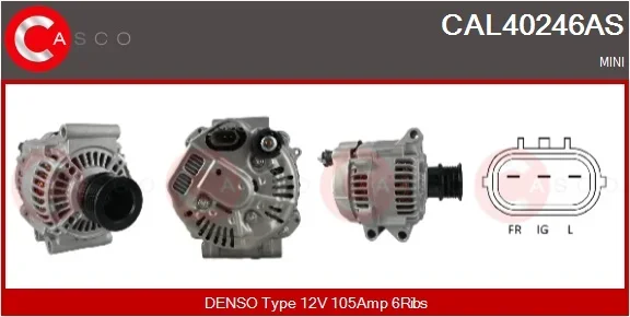 generátor CASCO CAL40246AS
