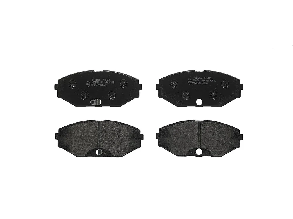 Sada brzdových destiček, kotoučová brzda BREMBO P56045