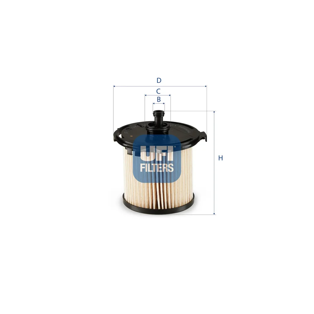 Palivový filtr UFI 26.074.00