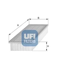 Vzduchový filtr UFI 30.053.00