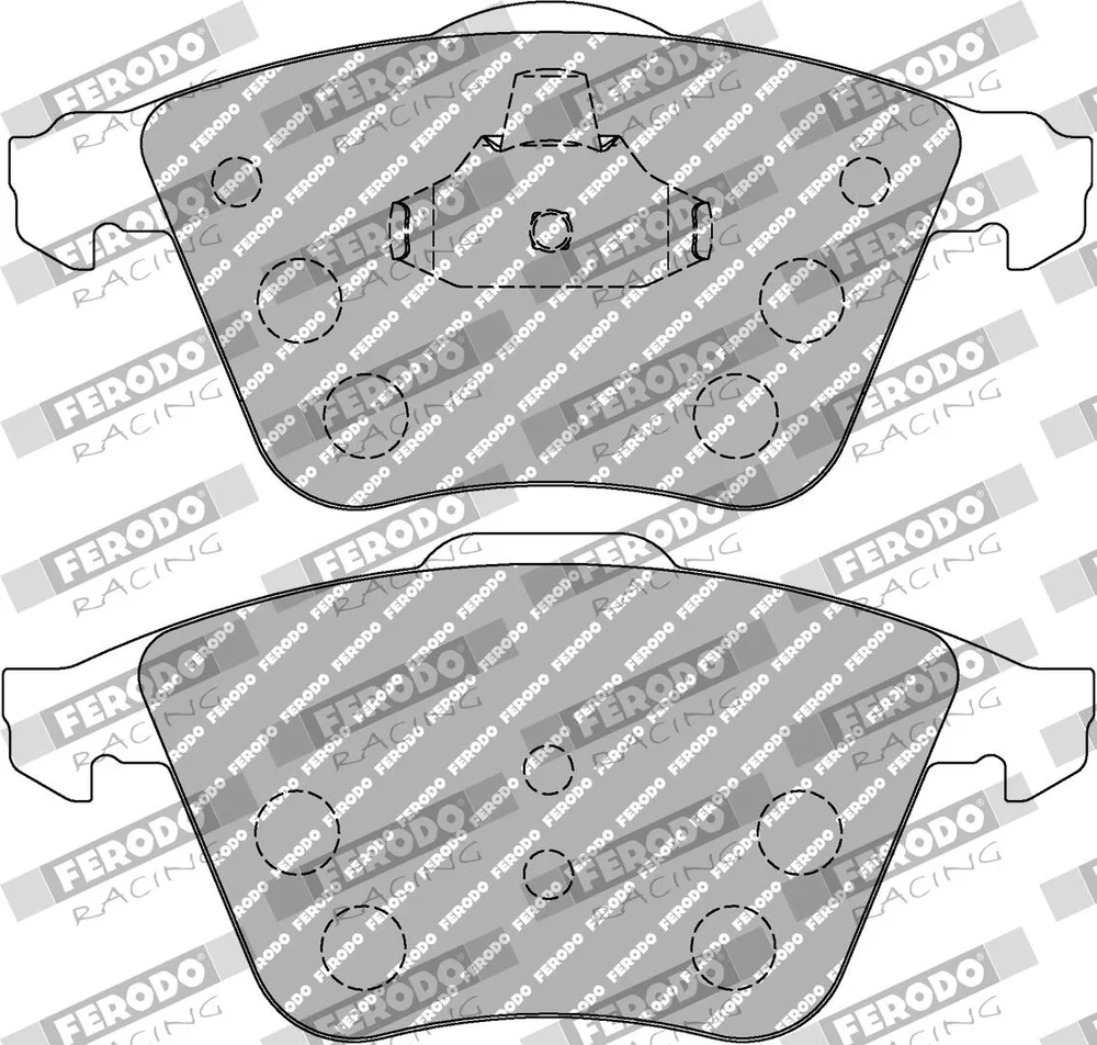 Sada brzdových destiček, kotoučová brzda FERODO RACING FCP4223H