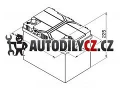 BO 0092S40250 60Ah L, s.p.540A ,BOSCH S4,12V,232x173x225 113982