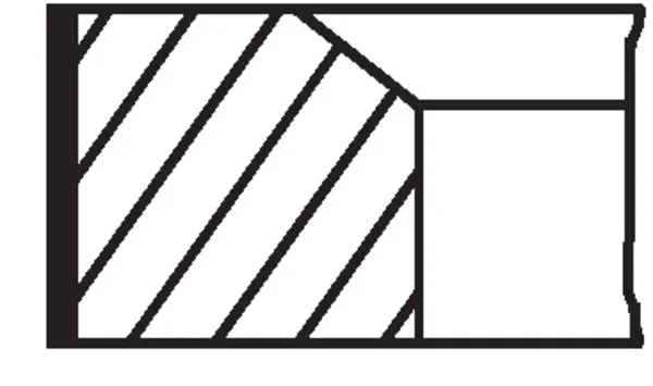 Sada pistnich krouzku MAHLE 00531N0