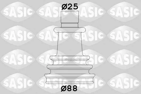 Sada měchů, hnací hřídel SASIC 2933633