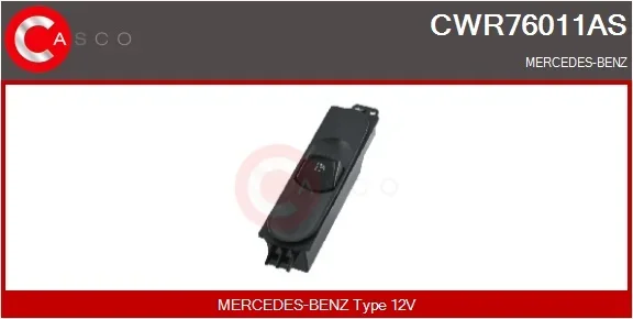 Spínač, zvedací zařízení oken CASCO CWR76011AS Spínač, zvedací zařízení oken CASCO CWR76011AS