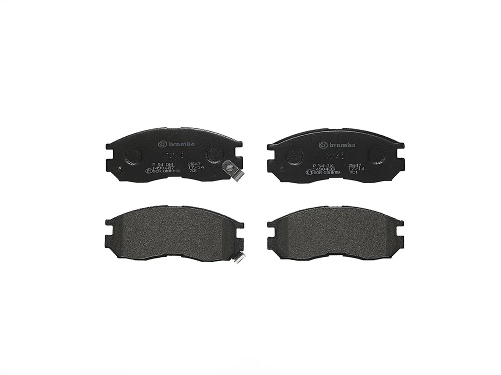 Sada brzdových destiček, kotoučová brzda BREMBO P54014