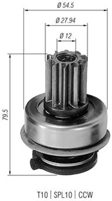 Pastorek, startér MAGNETI MARELLI 940113020199 Pastorek, startér MAGNETI MARELLI 940113020199