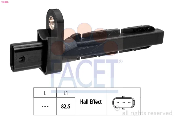 Generátor impulsů, klikový hřídel FACET 9.0828 – OE 059906433C Generátor impulsů, klikový hřídel FACET 9.0828 – OE 059906433C