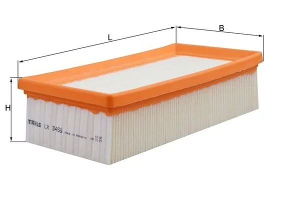 Vzduchový filtr MAHLE LX3456