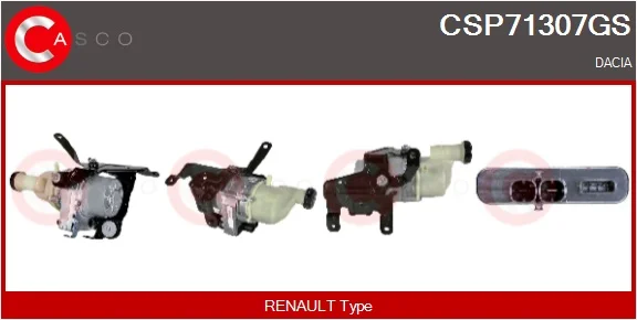 Hydraulické čerpadlo, řízení CASCO CSP71307GS