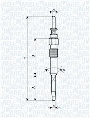Zhavici svicka MAGNETI MARELLI 062900039304
