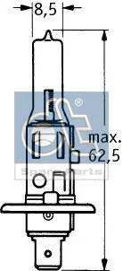 Zarovka, dalkovy svetlomet DT Spare Parts 9.78109 Zarovka, dalkovy svetlomet DT Spare Parts 9.78109