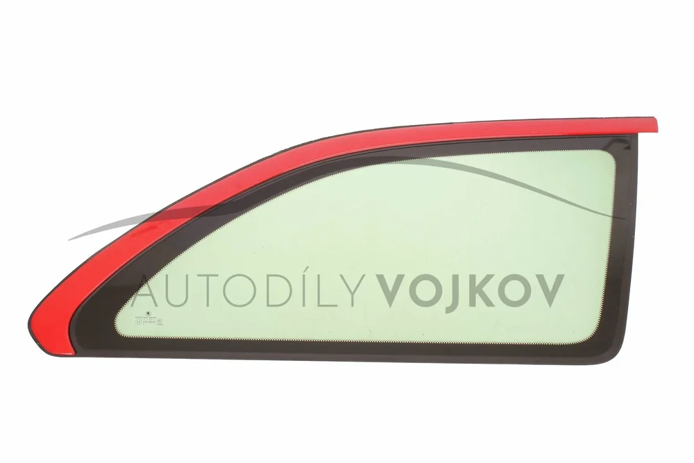 Sklo boční pravé zadní kufr zelené COMBI v:72018