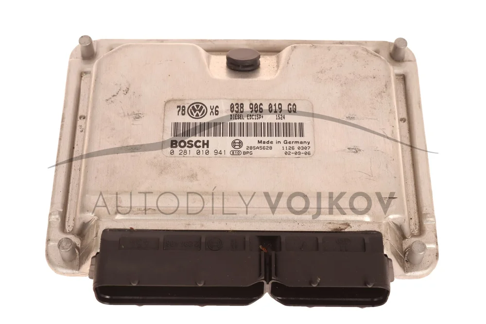 Řídící jednotka motoru 038906019CQ v:89839 Řídící jednotka motoru 038906019CQ v:89839
