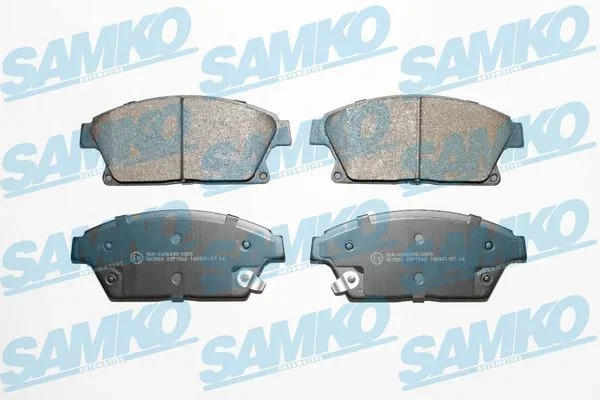 Sada brzdových destiček, kotoučová brzda SAMKO 5SP1562