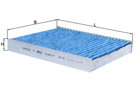 Filtr, vzduch v interiéru MAHLE LAO120