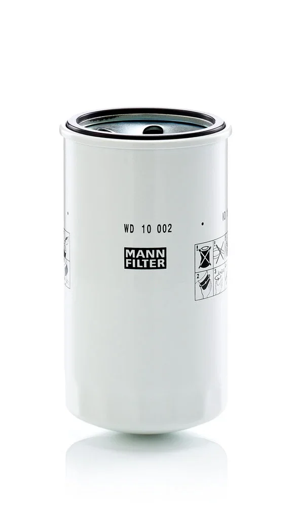 Filtr, pracovní hydraulika MANN-FILTER WD10002 – OE 19642509000 Filtr, pracovní hydraulika MANN-FILTER WD10002 – OE 19642509000
