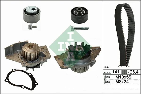 Vodni pumpa + sada ozubeneho remene Schaeffler INA 530047030