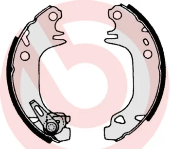 Sada brzdových čelistí BREMBO S61513