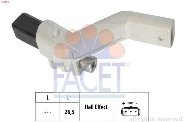 Generátor impulsů, klikový hřídel FACET 9.0772