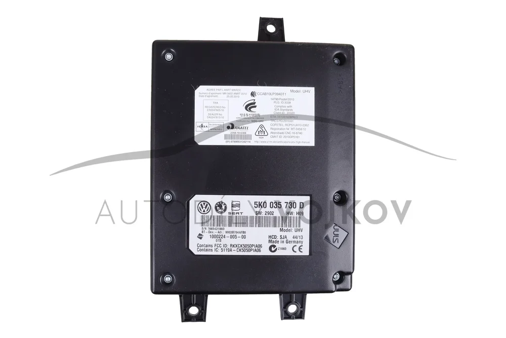 Řídící jednotka bluetooth 5K0035730D v:144981 Řídící jednotka bluetooth 5K0035730D v:144981