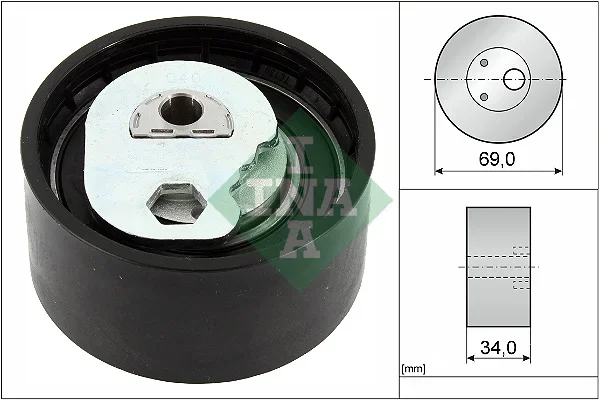Napínací kladka, ozubený řemen Schaeffler INA 531094110 Napínací kladka, ozubený řemen Schaeffler INA 531094110