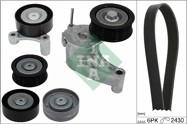 Sada žebrovaných klínových řemenů Schaeffler INA 529055410