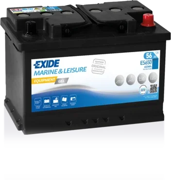 startovací baterie EXIDE ES650 startovací baterie EXIDE ES650