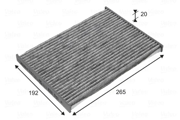 Filtr, vzduch v interiéru VALEO 715732 – OE 27277JD10A Filtr, vzduch v interiéru VALEO 715732 – OE 27277JD10A
