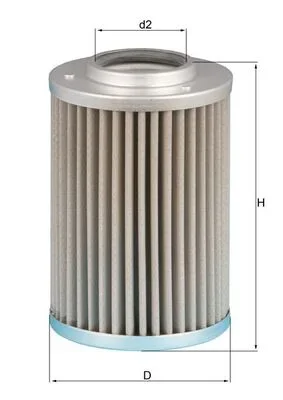 Hydraulický filtr, automatická převodovka MAHLE HX40